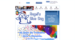 Desktop Screenshot of angelsbluedog.portaldarte.com.br